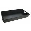Hollyford Leather Serving Tray - Midnight Black